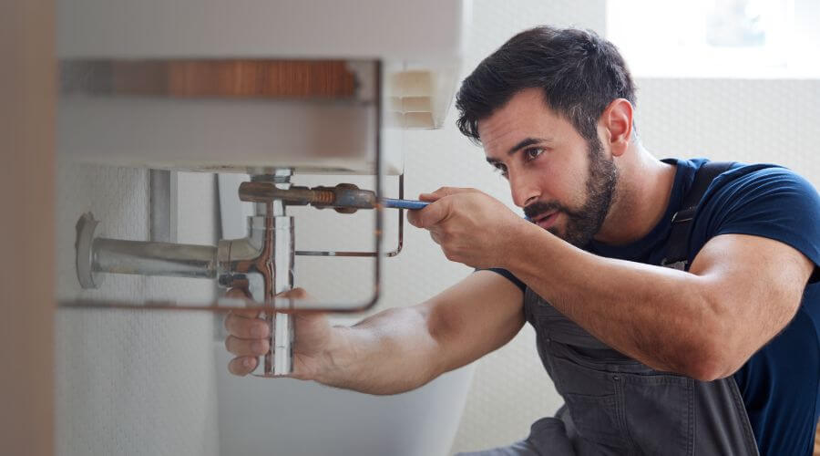 Professional water heater installation services in Rush Center, KS